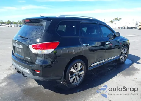 2013 Nissan Pathfinder S/Sv/Sl/Platinum z USA, uszkodzony, nr VIN 5N1AR2MN8DC659536